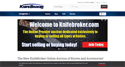 Desktop Screenshot of knifebroker.com